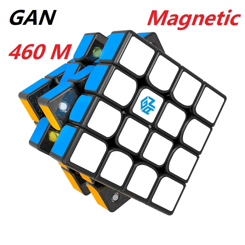 GAN 460M Magic Cube GAN460 M Magnetic4×4 Professional Speed Puzzle 4x4 4x4x4 Children Fidget Toy Magnet Competition Cubo Magico GAN 460M Magic Cube GAN460 M Magnetic4×4 Professional Speed Puzzle 4x4 4x4x4 Children Fidget Toy Magnet Competition Cubo Magico
